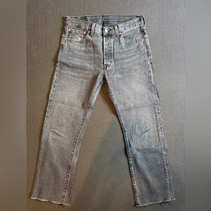 Levi's 501 Jeans with Raw Hem